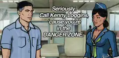 Flight Attendant Calls Kenny Loggins Danger Zone