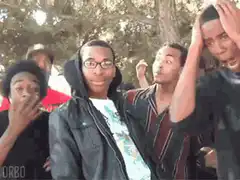 Guy screaming with eyes rolled back