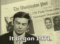 It began 1971 Nixon aides