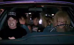 Wayne's World car scene