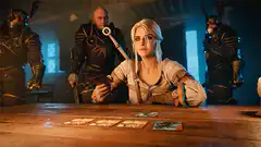 Ciri uses magic to escape guards
