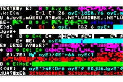 Glitch text animation code BuildOnL2