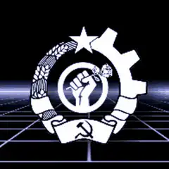 Soviet Emblem on Grid