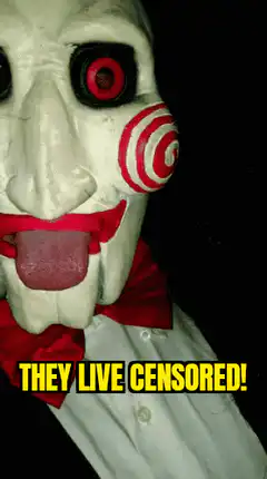 Billy the Puppet tongue out