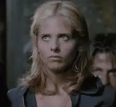 Buffy introduces herself as the Vampire Slayer