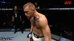 Conor McGregor in the UFC Octagon