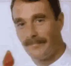 Man eating strawberry cringe