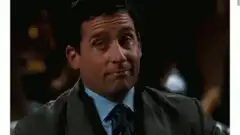 Michael Scott raises a glass