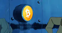 Futurama Bitcoin Button