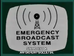 Emergency Broadcast System Countdown