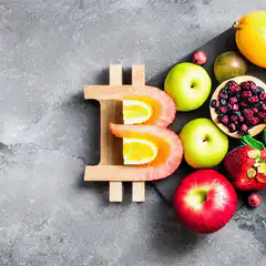 Bitcoin symbol in various environments
