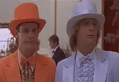 Jim Carrey and Owen Wilson in The Cable Guy