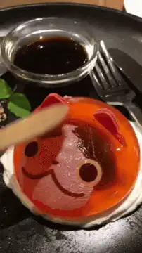 Popsicle monkey face melting