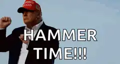 Donald Trump Hammer Time