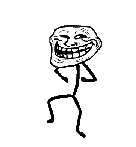 Trollface dancing