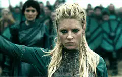 Vikings Lagertha battle stare