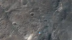 Mars meteor impact