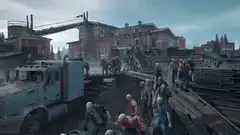 Zombie horde attacks truck in Dead Island 2