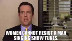 Ed Helms singing show tunes