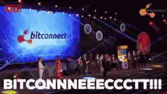 Bitconnect CEO screaming on stage