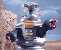Robot Warning Incoming Zapstorm Eurothon