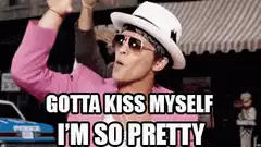Bruno Mars Gotta Kiss Myself I'm So Pretty