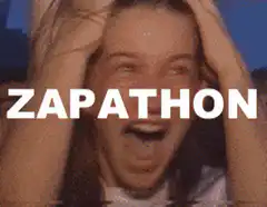 Zapathon screaming woman