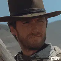 Clint Eastwood nodding