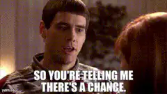 So you're telling me there's a chance