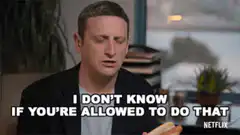 Zach Woods I Don't Know If You're Allowed To Do That