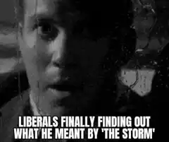 Liberals Finally Finding Out What He Meant By The Storm