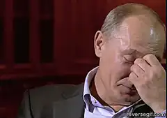 Vladimir Putin facepalm