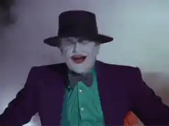 Jack Nicholson Joker laughing