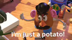 Mr. Potato Head I'm just a potato