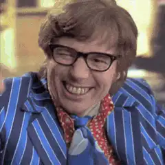 Austin Powers yeah baby yeah