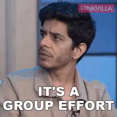 It's a group effort