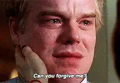 Philip Seymour Hoffman crying Can you forgive me