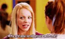Rachel McAdams Why are you so obsessed with me