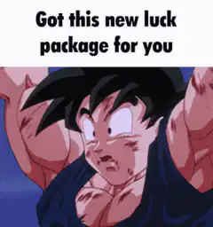 Goku charging the Spirit Bomb