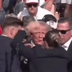 Donald Trump shot and tackled by Secret Service