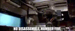 Robot drops box on head
