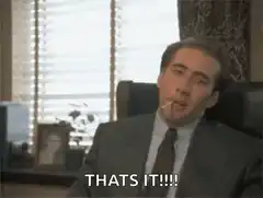 Nicolas Cage Thats It