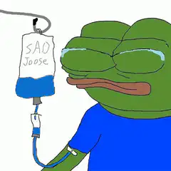 Pepe the Frog Sad Joose to Happy Joose