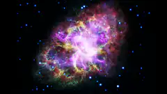Colorful Nebula Shifting Colors
