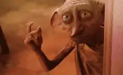 Dobby snaps fingers and disappears