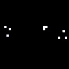 pixel art bird appearing