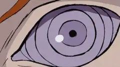 Pain's Rinnegan eye and fist