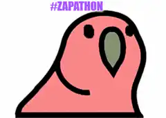 Color changing cartoon bird
