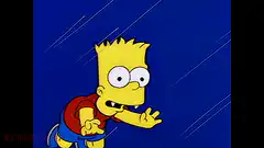 Bart Simpson vampire attack