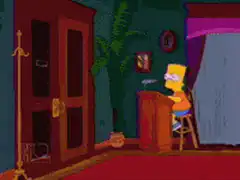 Homer enters room and leaves